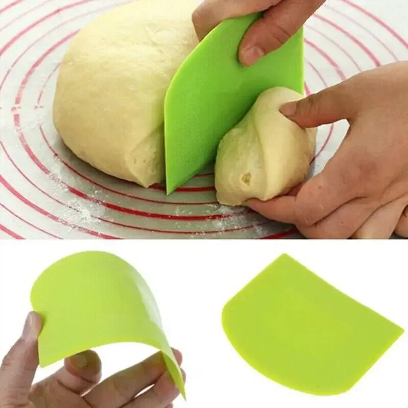 プラスチック生地ウェイトカッタークッキーフォンダンパンピザツ - Bread Baking Kitchen Utensils のレビューと価格