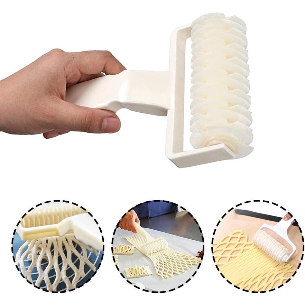 2個入り、ペイストリー用格子模様ローラー、生地、クッキー、パ - Kitchen Roller Baking のレビューと価格