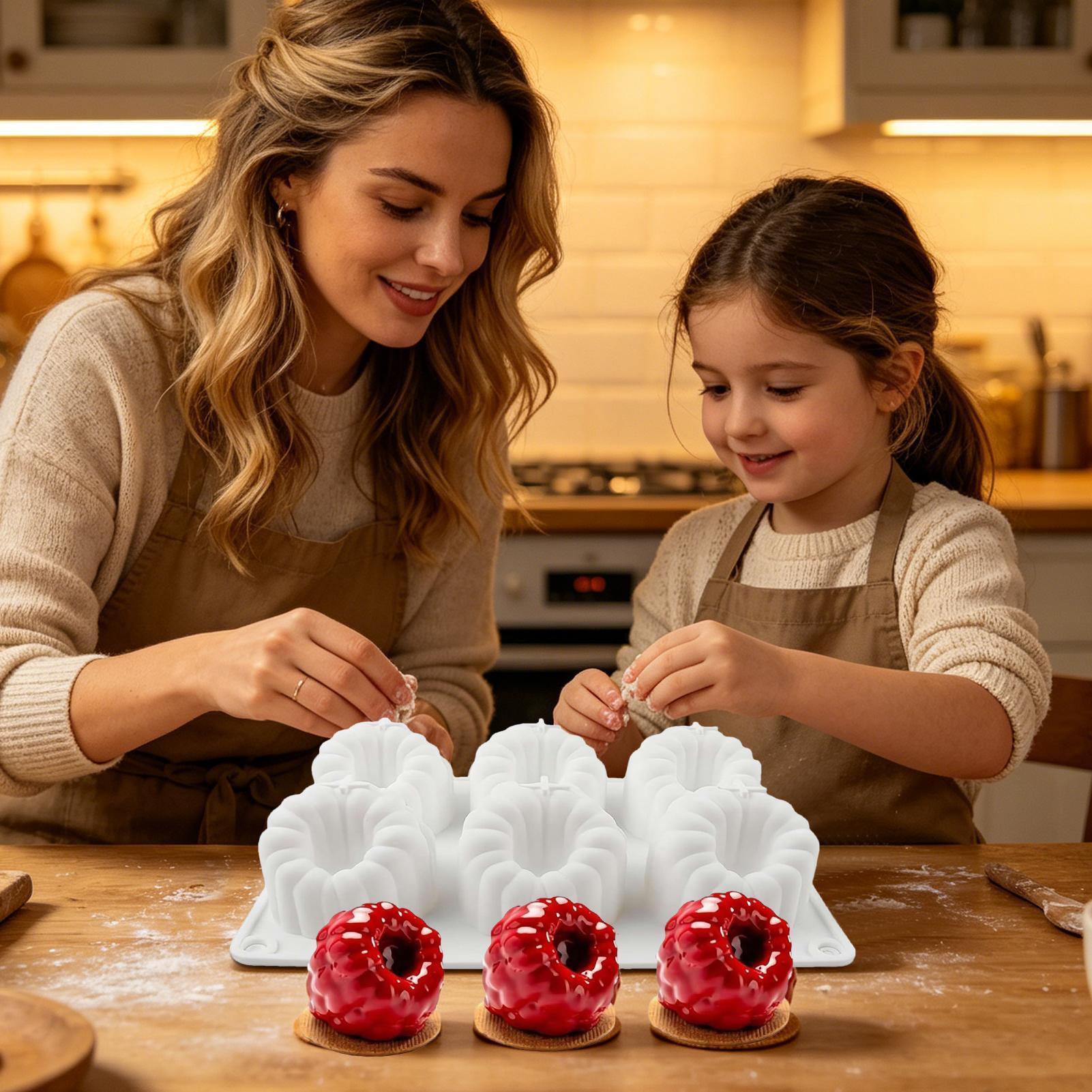 ラズベリーシリコンモールド 3Dラズベリー型シリコンモールド - Kitchen Baking Mat のレビューと価格