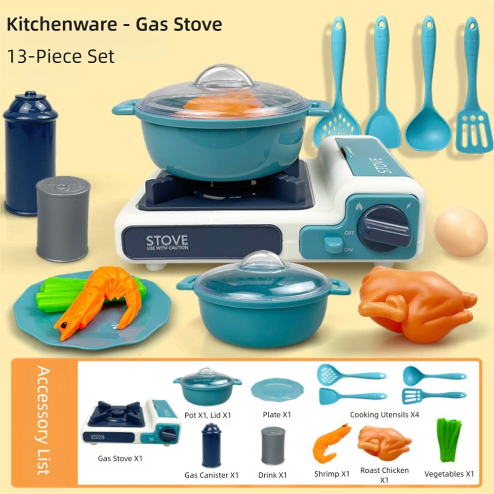 面白い多色調理プレイセット、電子レンジ、ガスコンロ、ベーキン - Kitchen Kids Baking Set のレビューと価格