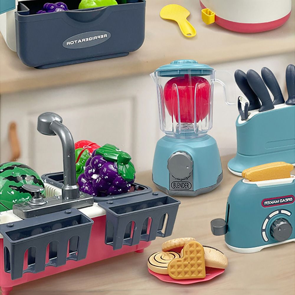 面白い多色調理プレイセット、電子レンジ、ガスコンロ、ベーキン - Kitchen Kids Baking Set のレビューと価格