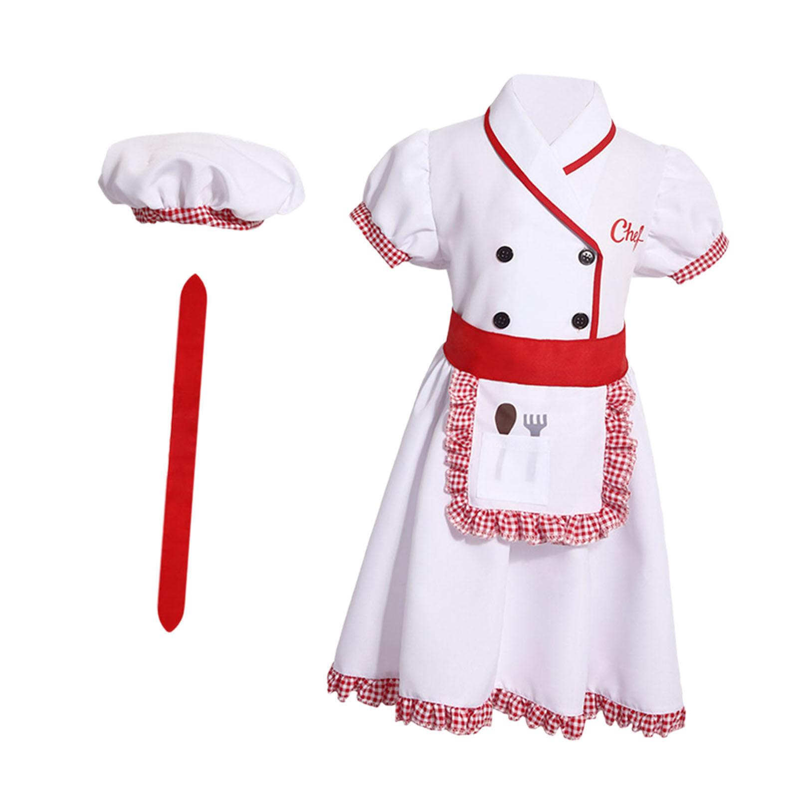 子供用ベイクシェフコスチューム、ごっこ遊び用、着せ替えセット - Baking Kitchen Set Up のレビューと価格