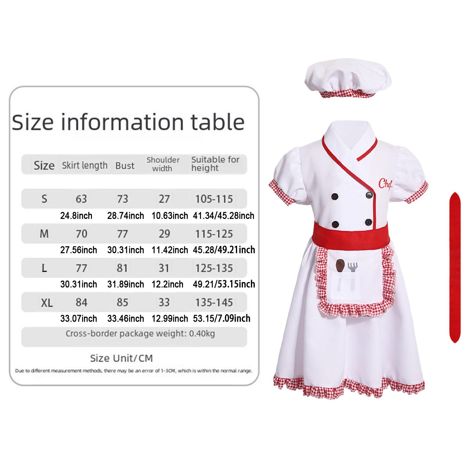 子供用ベイクシェフコスチューム、ごっこ遊び用、着せ替えセット - Baking Kitchen Set Up のレビューと価格
