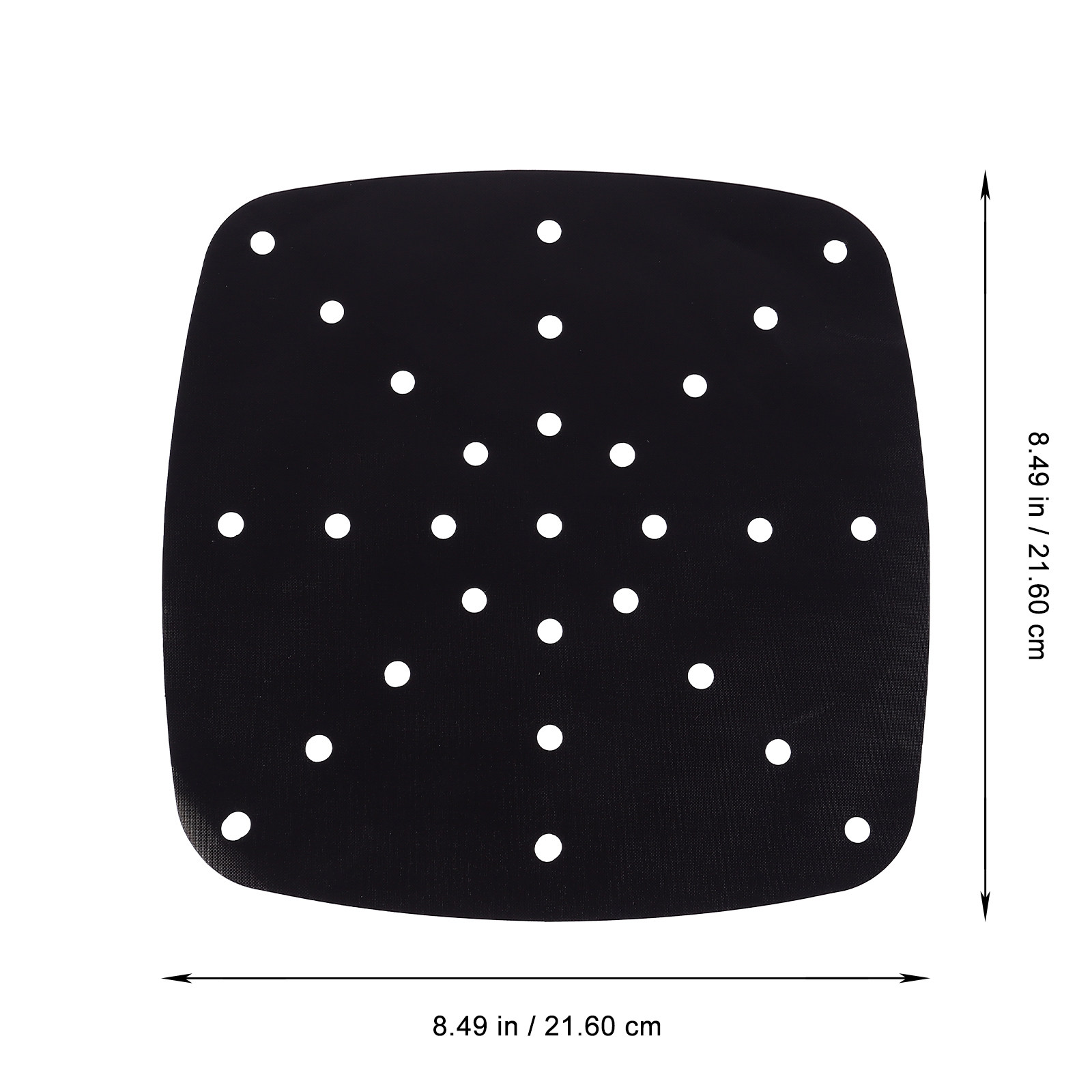 耐熱性エアフライヤーマット4枚セット。焦げ付き防止加工、蒸し - Kitchen Baking Mat のレビューと価格