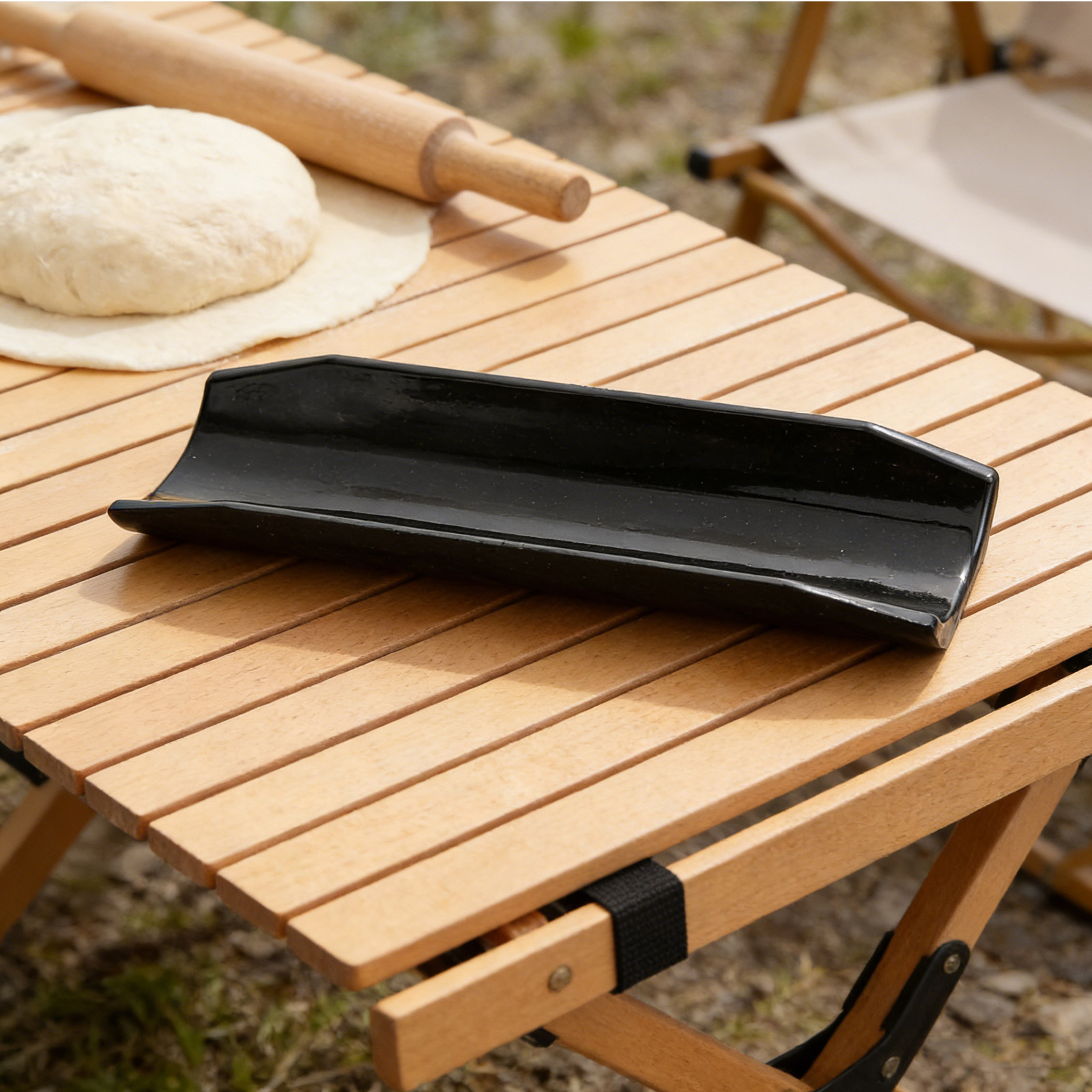 滑り止め加工を施した安定した麺棒スタンド。キッチン用品の整理 - Kitchen Baking Counter のレビューと価格