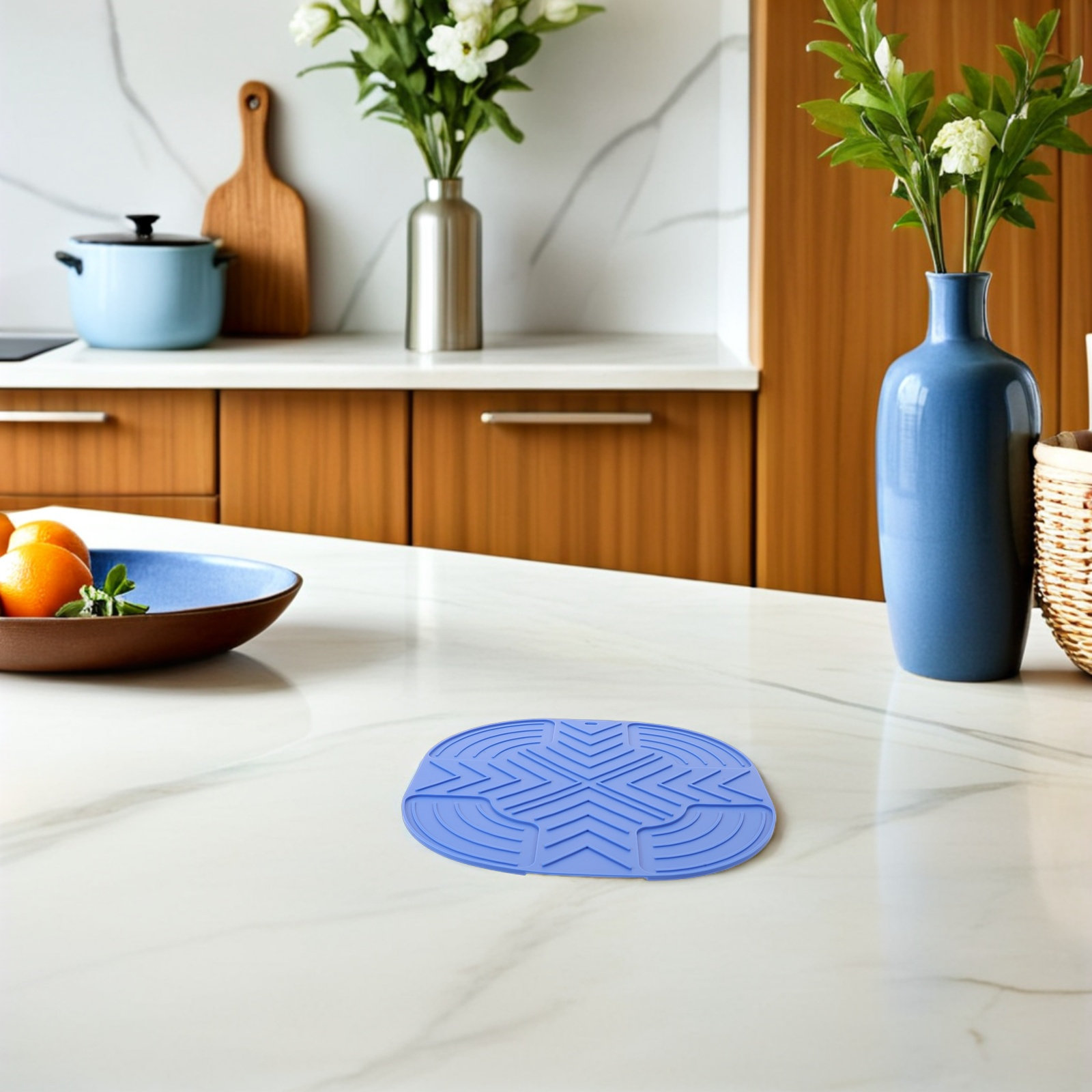 シリコン製エアフライヤー用耐熱マット。キッチンカウンター用の - Kitchen Baking Mat のレビューと価格
