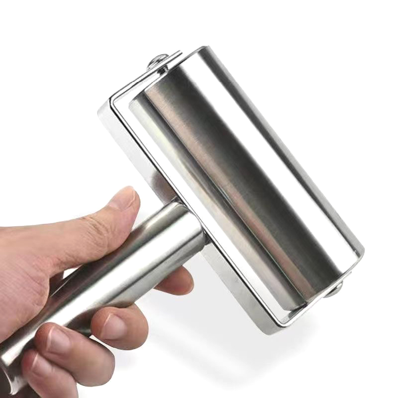 ステンレス鋼ダブルヘッドローリングピンノンスティック生地ペス - Kitchen Roll Baking のレビューと価格