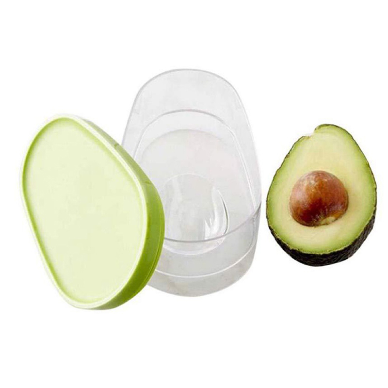 アボカド食品保存ボックス省スペースプラスチックフルーツコンテ - Kitchen Zo のレビューと価格