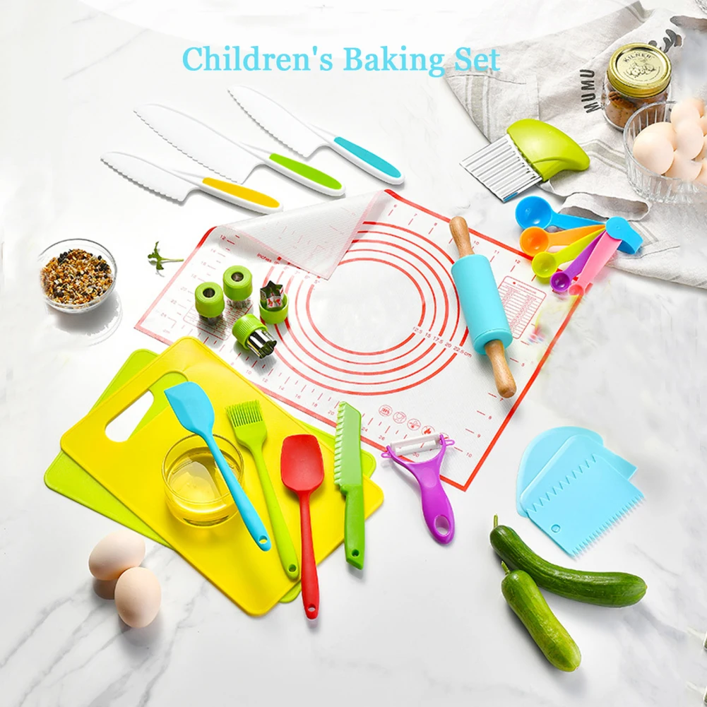15 個子供キッチンツールまな板クリンクルカッターピーラー鋸 - Kitchen Kids Baking Set のレビューと価格