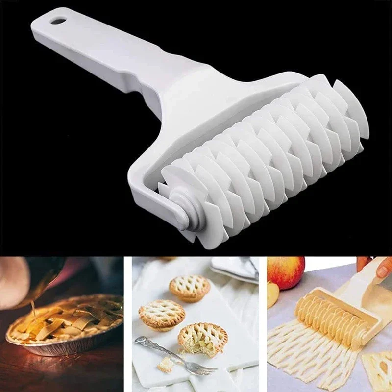 ピザローラーカッタークリエイティブピザペストリー格子ローラー - Kitchen Roller Baking のレビューと価格