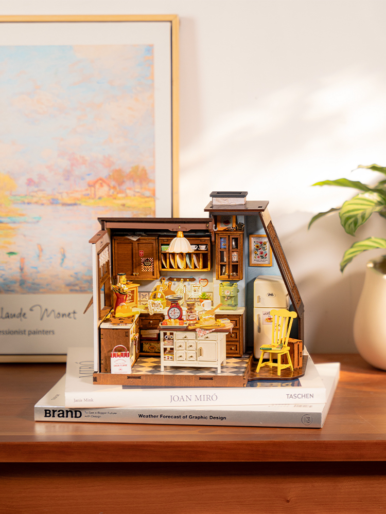 Robotime Rolife ベーキングキッチン 木製ドー - Baking Kitchen Rolife のレビューと価格