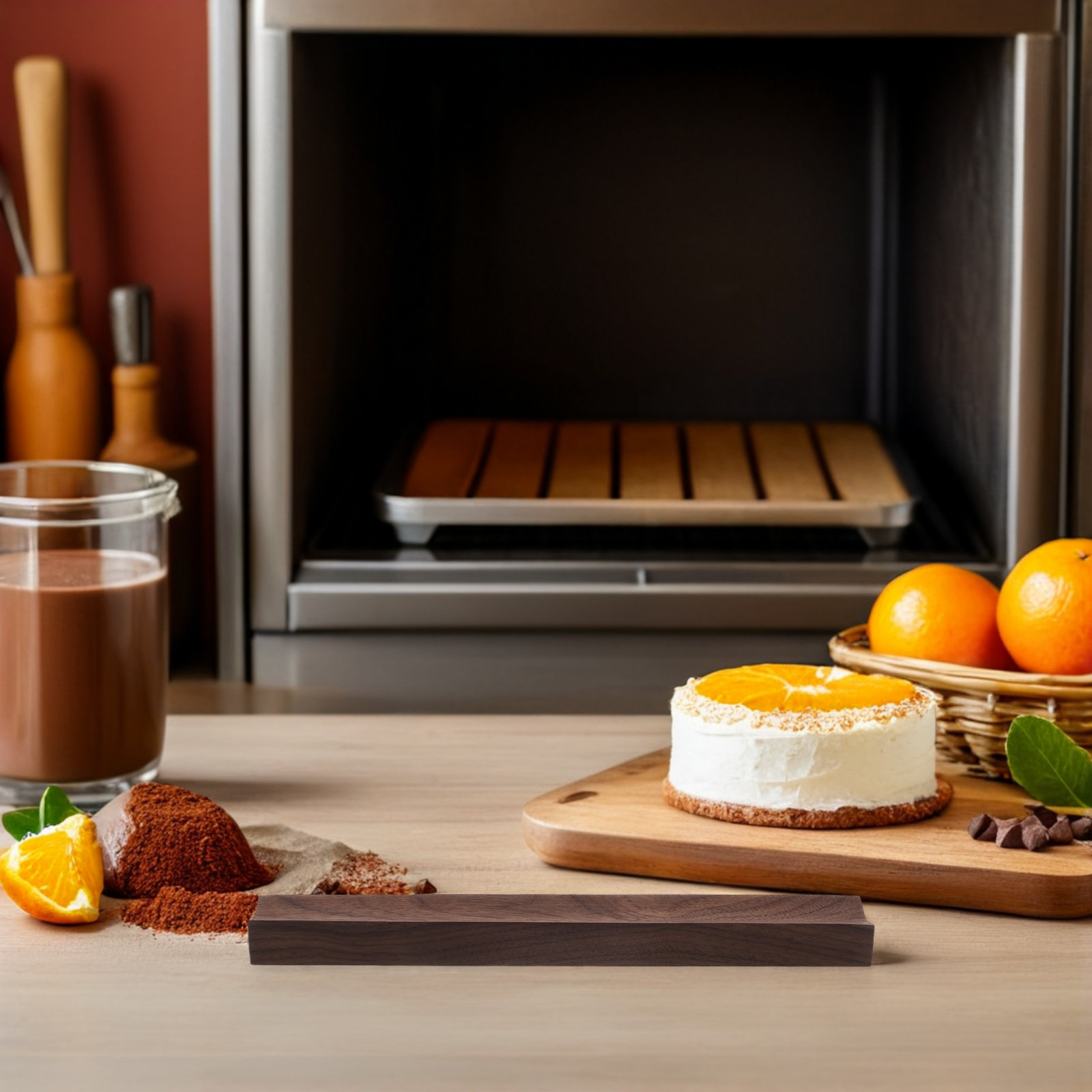 木製カウンターオーガナイザー ローリングピンホルダー ベーキ - Kitchen Baking Counter のレビューと価格