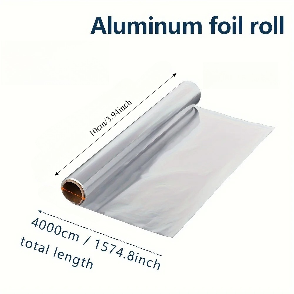 高耐久性アルミホイルロール、長さ5/10/20メートル、幅3 - Kitchen Roll Baking のレビューと価格