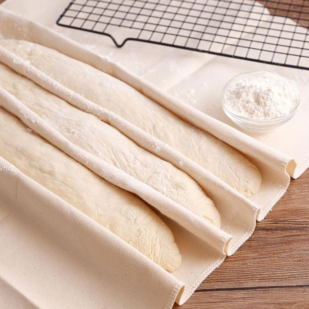 特大サイズのパン生地発酵用クロス、綿キャンバス製、ベーキング - Bread Baking Kitchen Utensils のレビューと価格