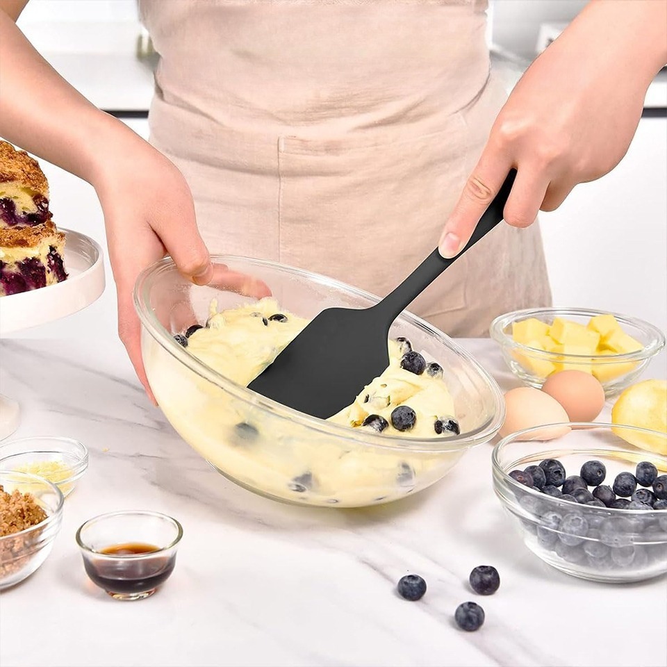 3個入りシリコンスパチュラセット、ノンスティックキッチンスパ - Bread Baking Kitchen Utensils のレビューと価格