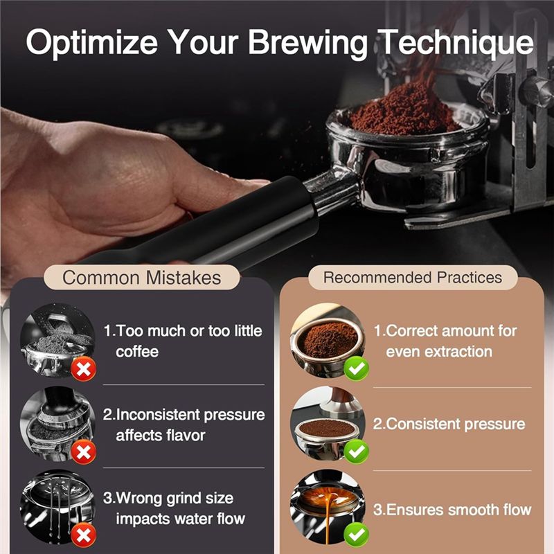 ABUN 54mm ボトムレス・ポルタフィルター（パックスク - Breville Espresso Barista Express のレビューと価格