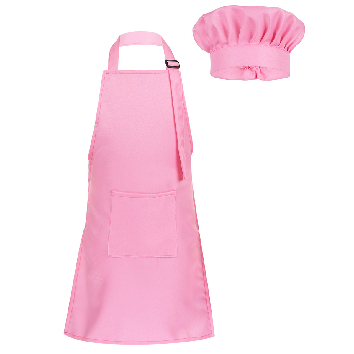子供子供調節可能なエプロンとシェフ帽子セットキッチン調理制服 - Kitchen Kids Baking Set のレビューと価格