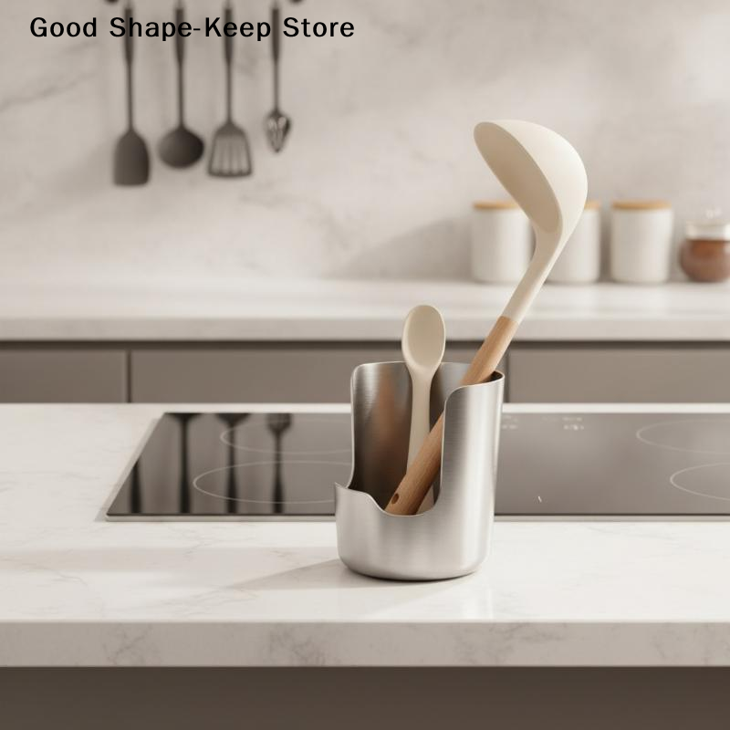 デイリー2 in 1 ステンレス製キッチンスプーン蓋ホルダー - Kitchen Baking Mat のレビューと価格