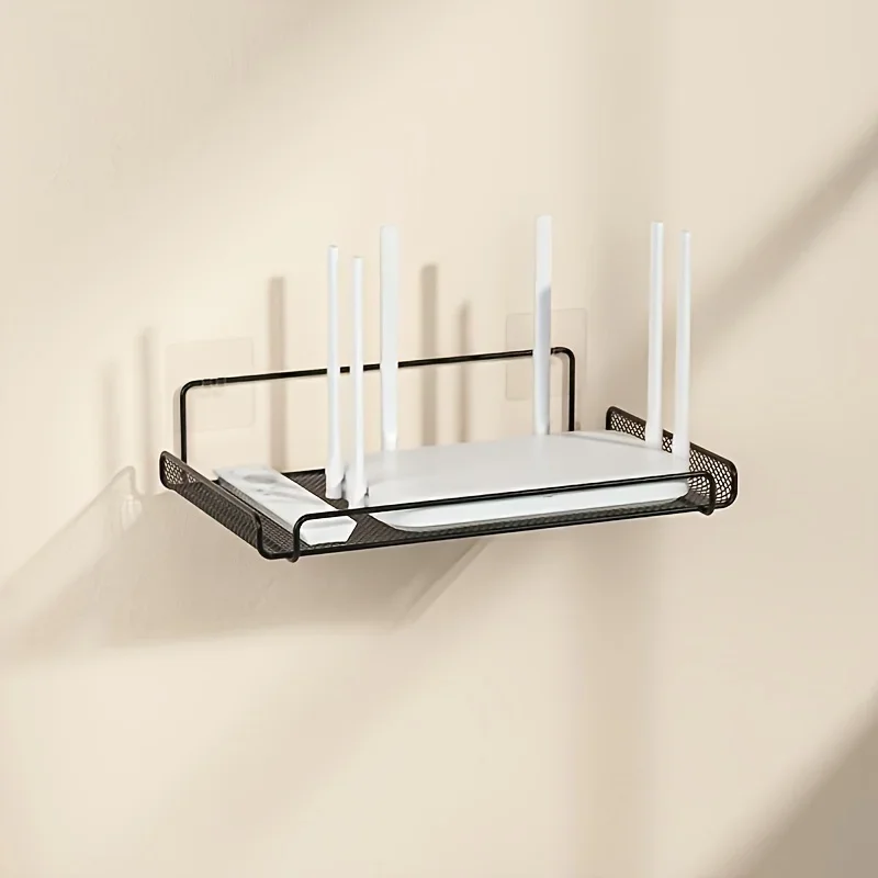 ステンレス製ルーターシェルフ 穴あけ不要 WiFi 壁掛けル - Kitchen Zo のレビューと価格